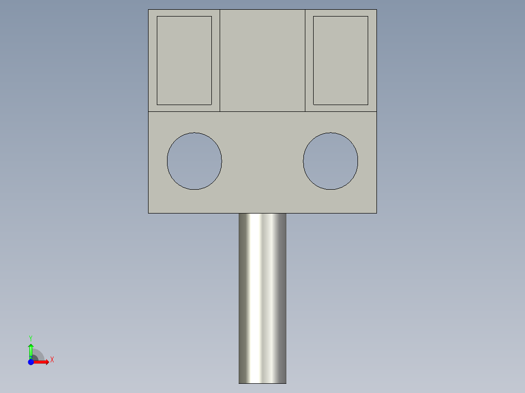 KTH170铝体内嵌丝杆模组马达外露KTH170-C10-400-BC-B86-C4_EE_SX911P_R前视图