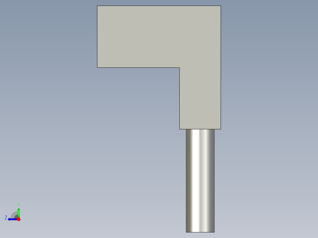 KTH170铝体内嵌丝杆模组马达外露KTH170-C10-400-BC-B86-C4_EE_SX911P_R右视图
