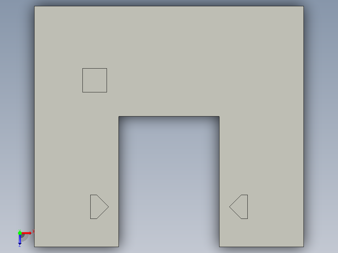 KTH170铝体内嵌丝杆模组马达外露KTH170-C10-400-BC-B86-C4_EE_SX911P_R俯视图
