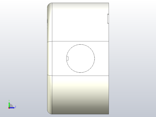 八角形导管预埋暗盒左视缩略图