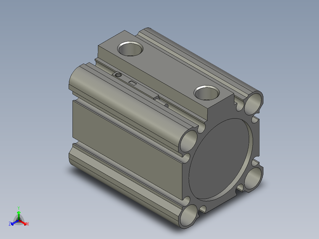 CDQ2B32-25DZ-M9BL主视图
