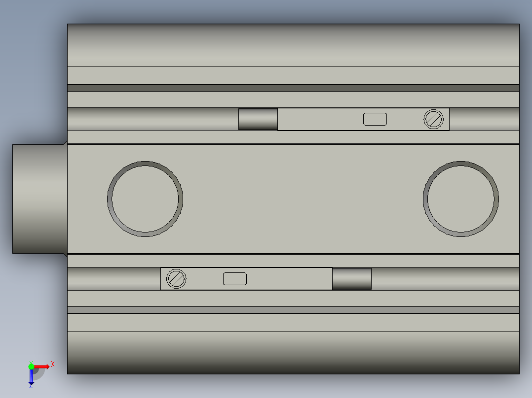 CDQ2B32-25DZ-M9BL俯视图