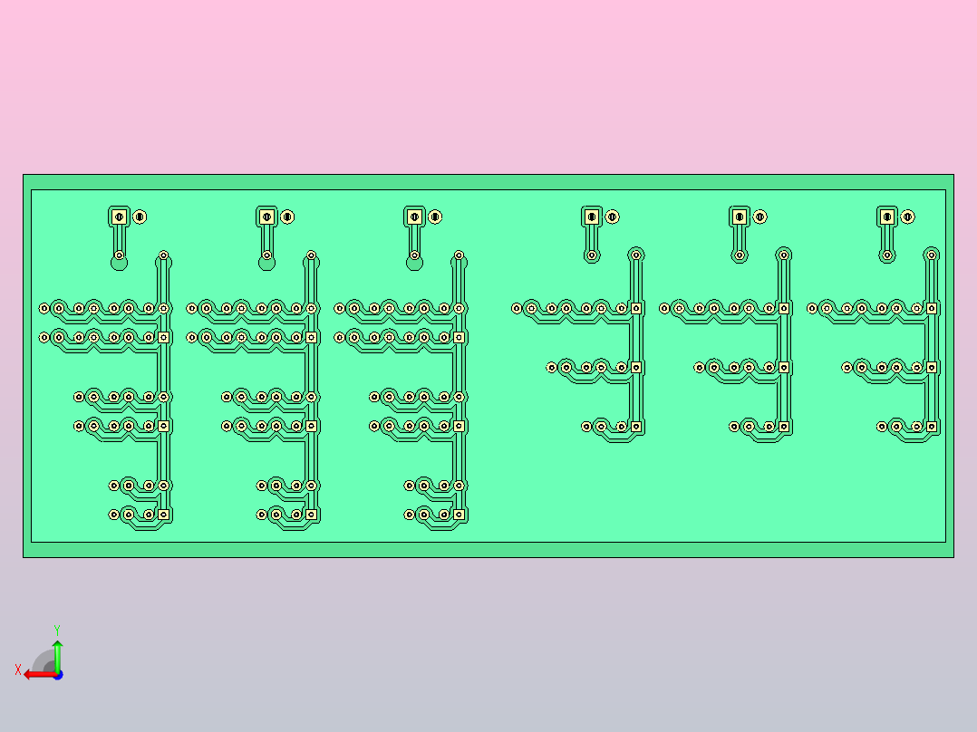 灯条Kingbright_Light_Bar后视图