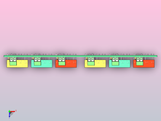 灯条Kingbright_Light_Bar俯视缩略图