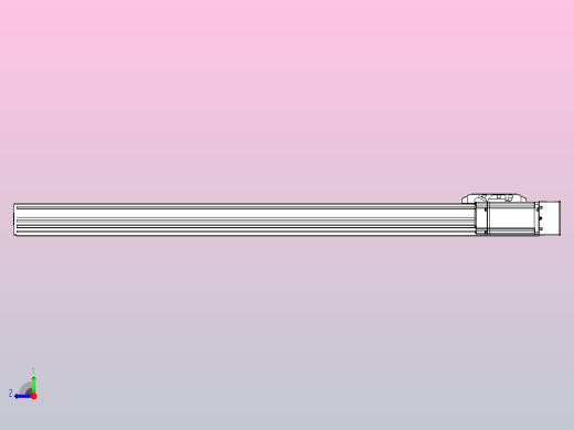 滚珠丝杠直线轴带导轨全封闭TPA-HCR-85D-1610C-L800-ML-C-P20-N3右视缩略图