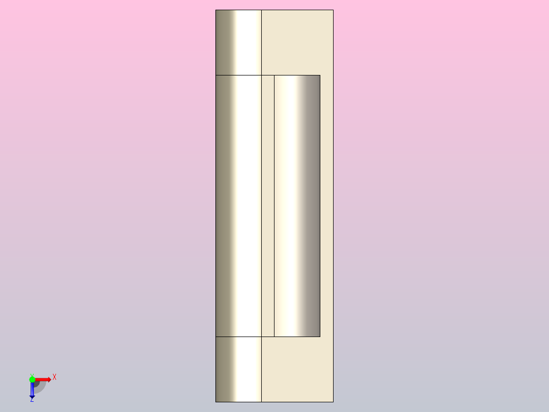 CL219-3铰链[CL219-1]俯视图