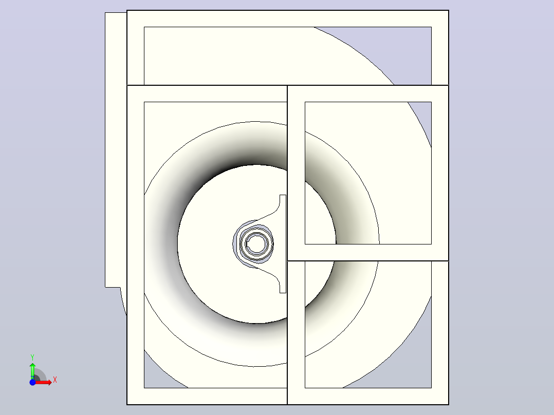鼓风机-尼科特拉RDH 500 K前视图
