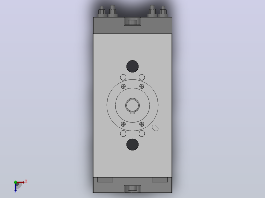 CRQ2薄型摆动气缸Φ20-Φ40[CRQ2BS30-180C]俯视缩略图
