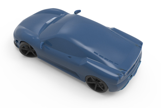 法拉利玩具车3d打印缩略图