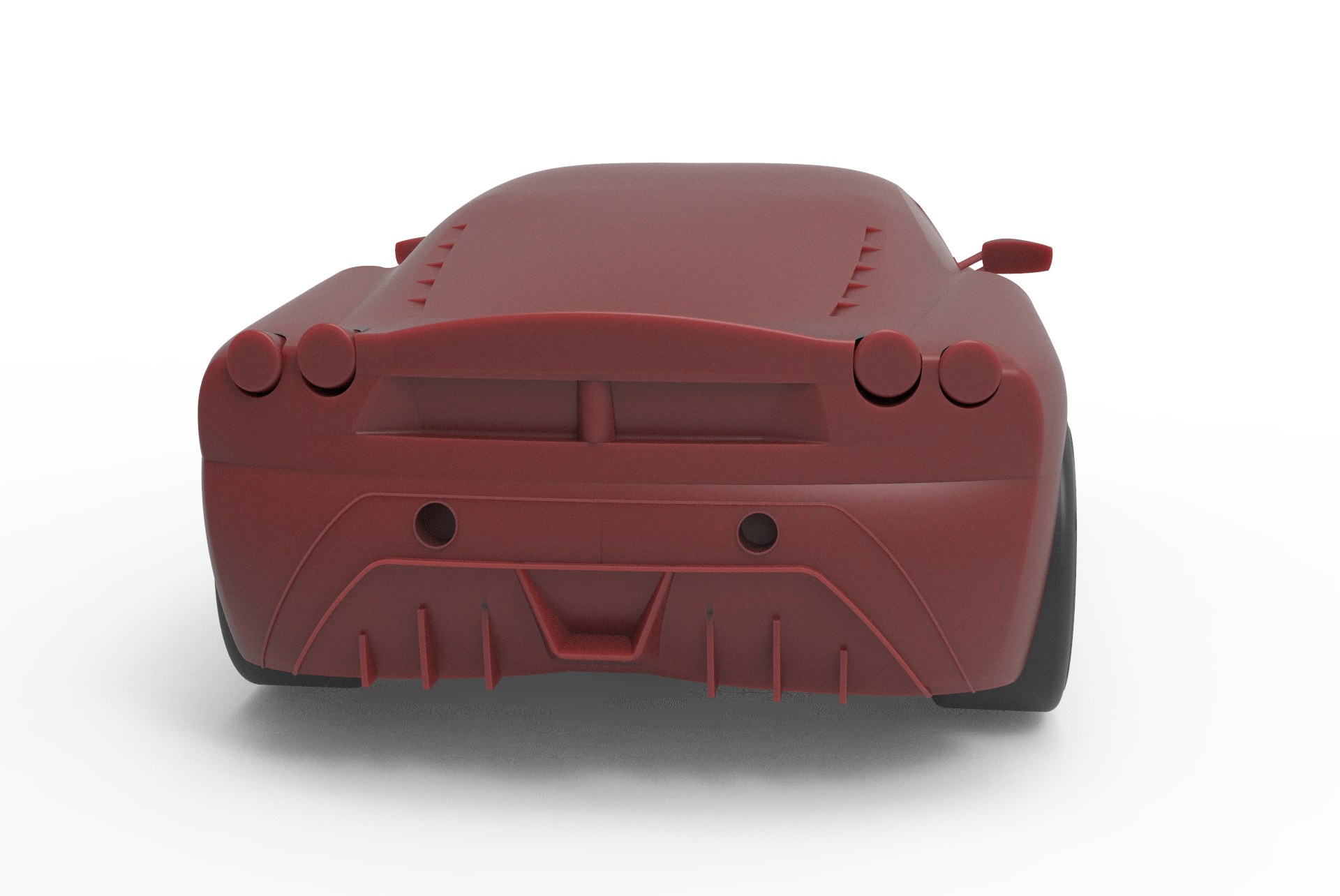 法拉利玩具车3d打印