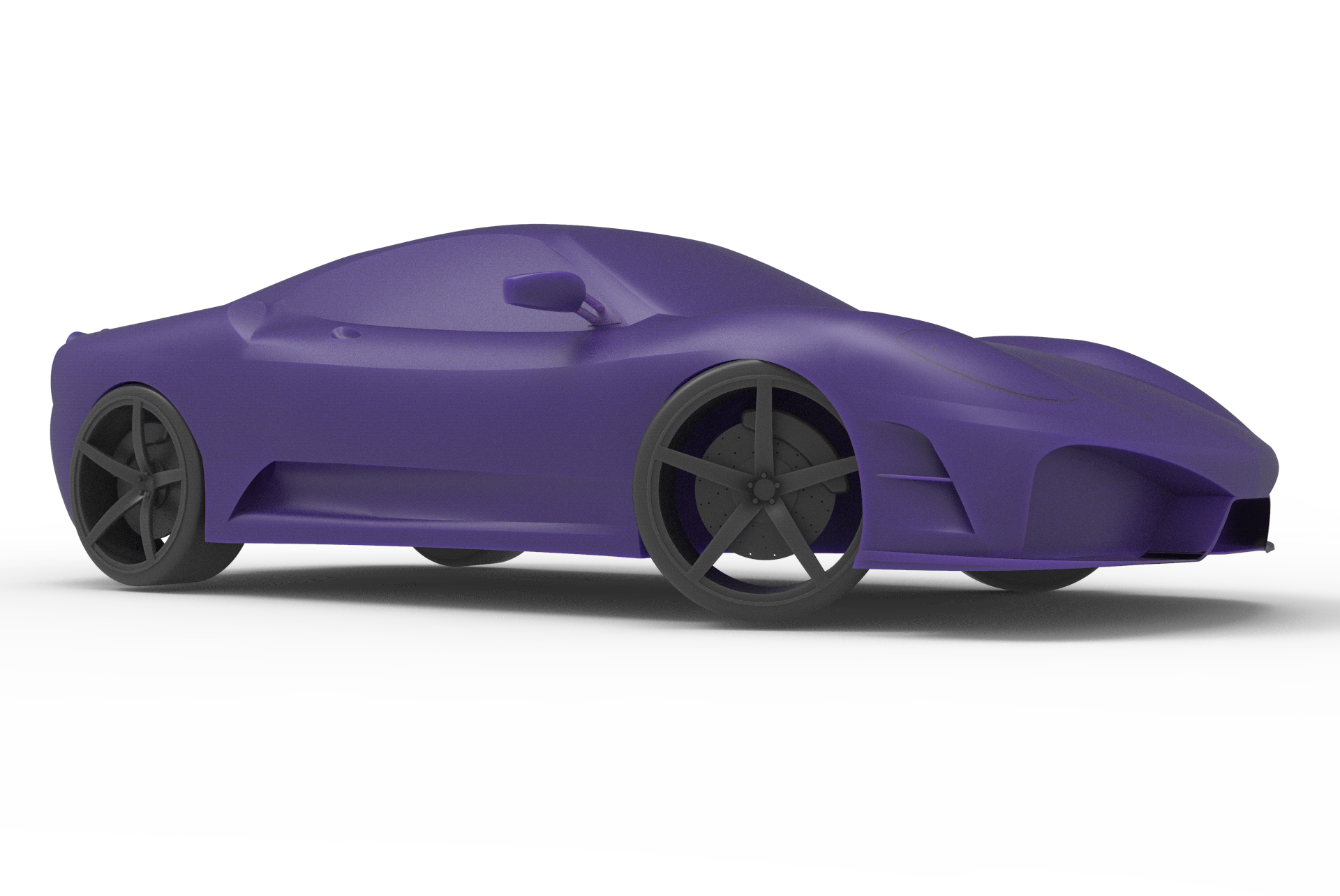 法拉利玩具车3d打印