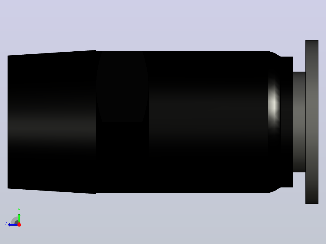 SPC截止阀[SPC 10-03]右视图