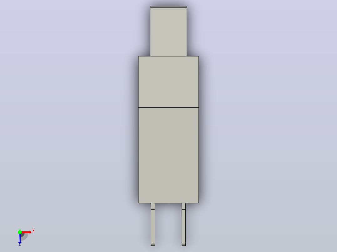 MIL连接器MIL连接器ZIS03-34俯视图