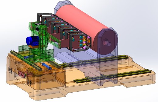 轧辊抛光机（SW+CAD+说明书）缩略图