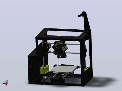 3D精密度高的加工打印机