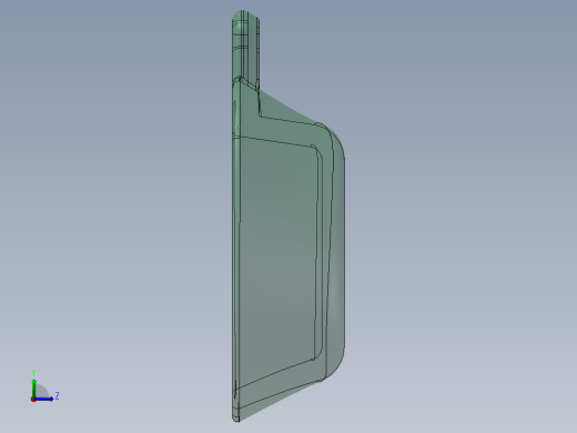 苹果醋盘（纯玻璃，装醋用的喔）左视缩略图
