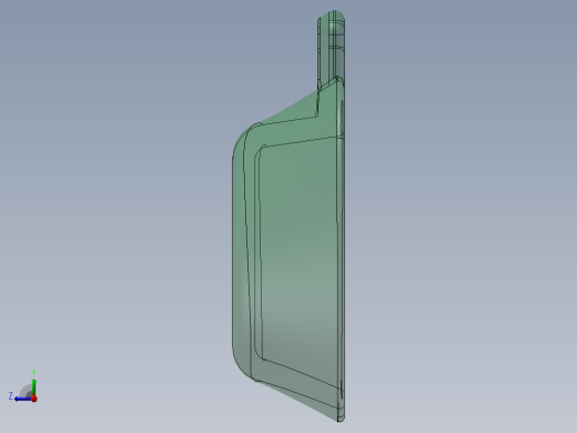 苹果醋盘（纯玻璃，装醋用的喔）右视缩略图