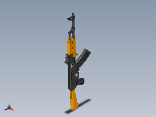 枪械飞机练习作品