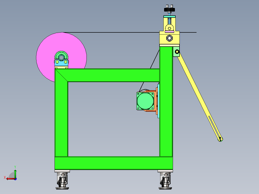 2022.09月-钢片自动送料机sw18可编辑后视图