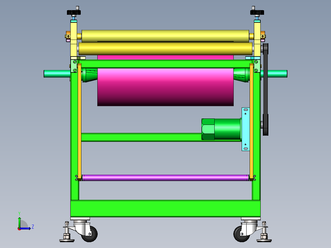 2022.09月-钢片自动送料机sw18可编辑左视图