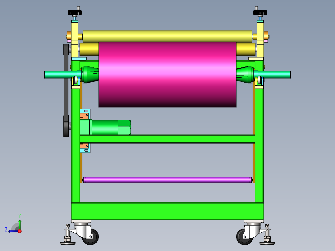2022.09月-钢片自动送料机sw18可编辑右视图