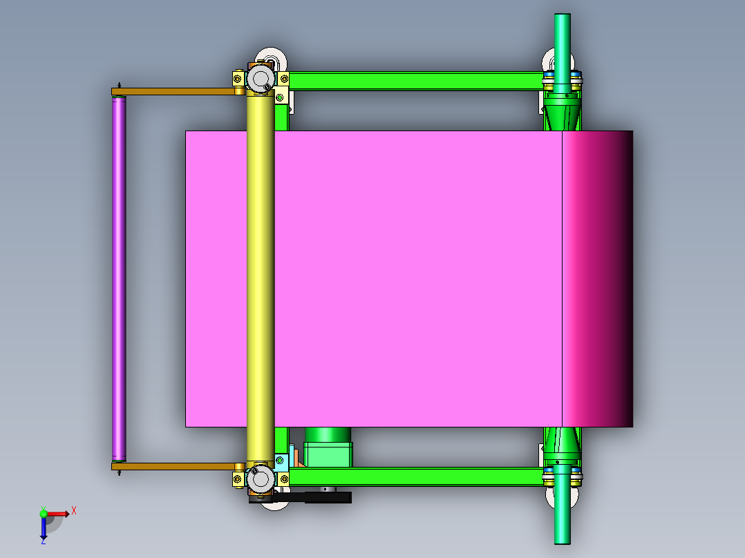 2022.09月-钢片自动送料机sw18可编辑俯视图