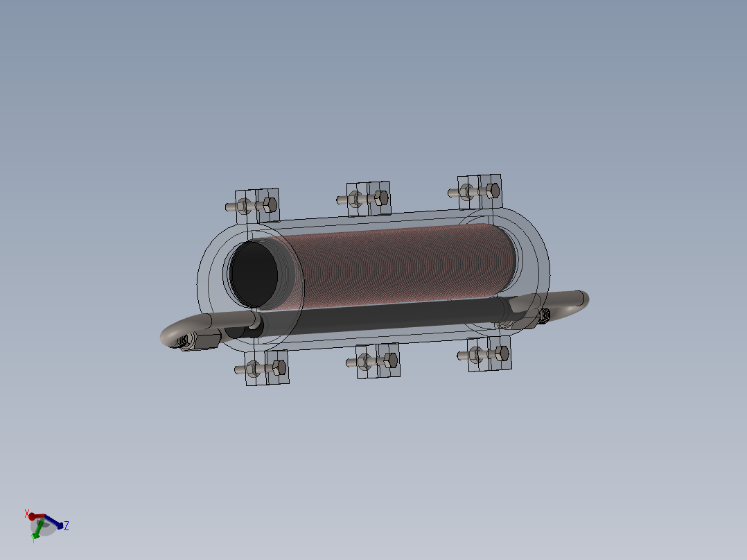 电动回转组件设计模型