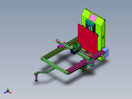 俩棵树蓝宝石COREXY工业级3d打印机