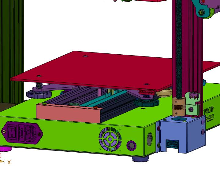 俩棵树蓝宝石COREXY工业级3d打印机