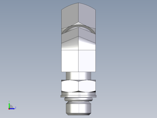 卡套式工业通用硬管接头EO_Adjustable_locknut_45_deg_elbow_VEE08ZSMORCF左视缩略图