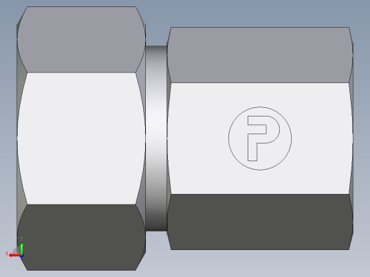 卡套式工业通用硬管接头EO_Swivel_connector_GAI18ZLRCF后视缩略图