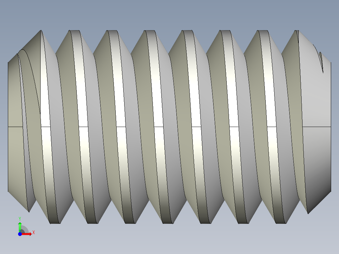 DIN 913-ISO 4026 固定螺钉-M1.8 L=3.STEP前视图