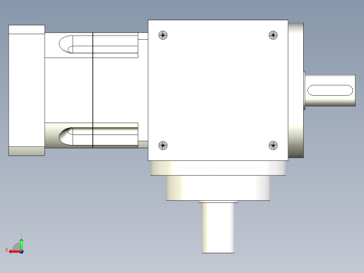 换向器PW140垂直输出 PGH115-L1 22-110-145-M8.stp后视缩略图