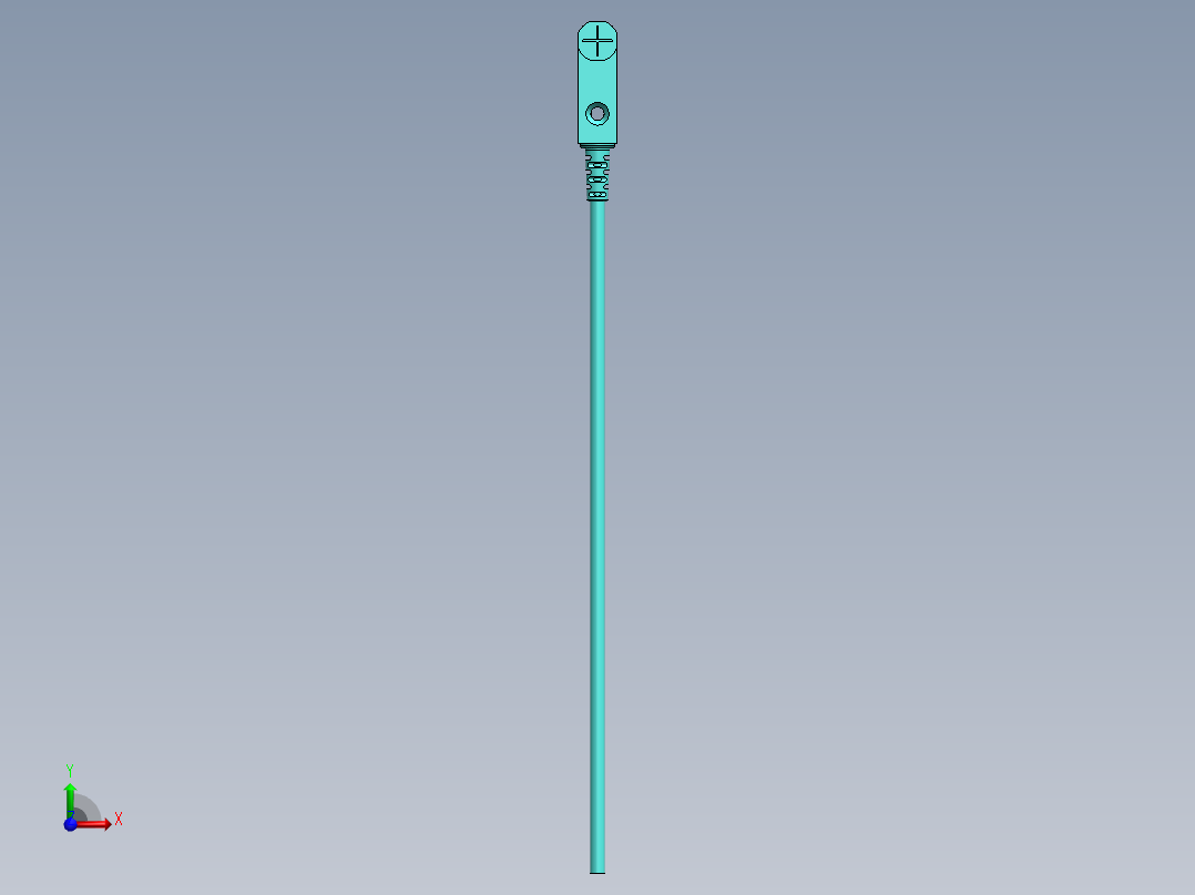 接近开关F3N-08DN02-N 电感式非屏蔽，上方感应，检测距离2mm前视图