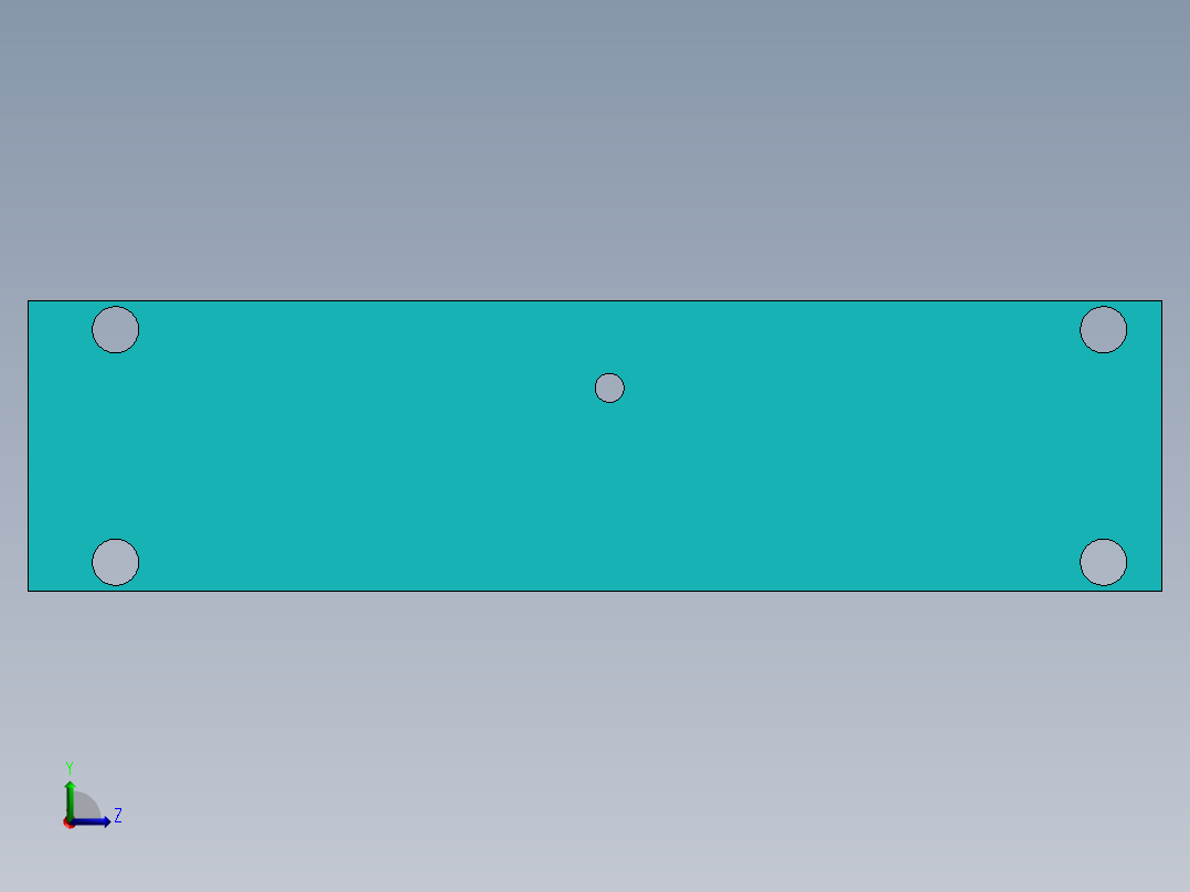 S25 升降板左视图