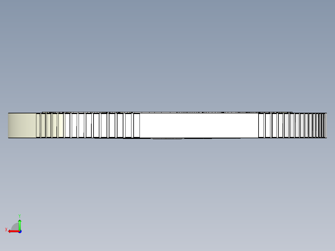 一枚波兰兹罗提硬币后视图
