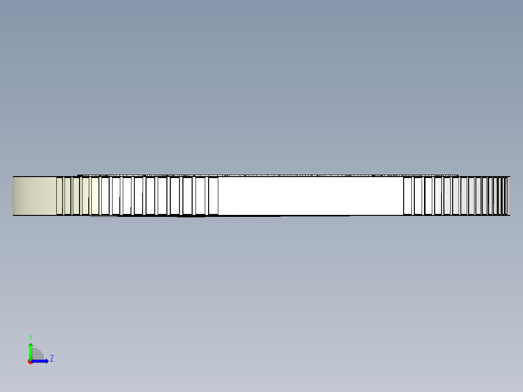 一枚波兰兹罗提硬币左视图