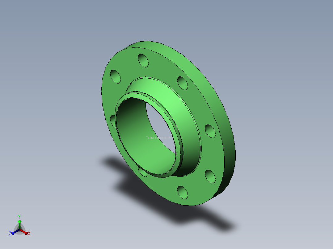 法兰 (31)正等轴测图