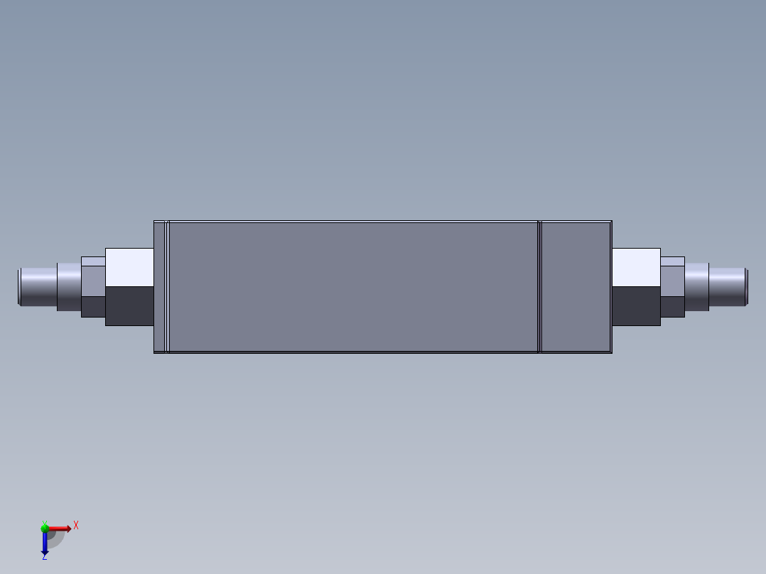 力士乐液压阀-Z2FS22-30叠加式节流阀俯视图