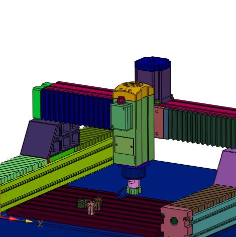 金属木工加工钻铣床