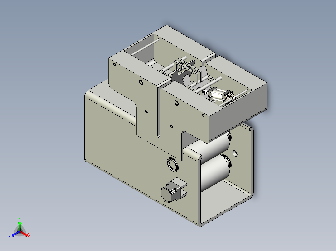水果套袋 打包正等轴测图