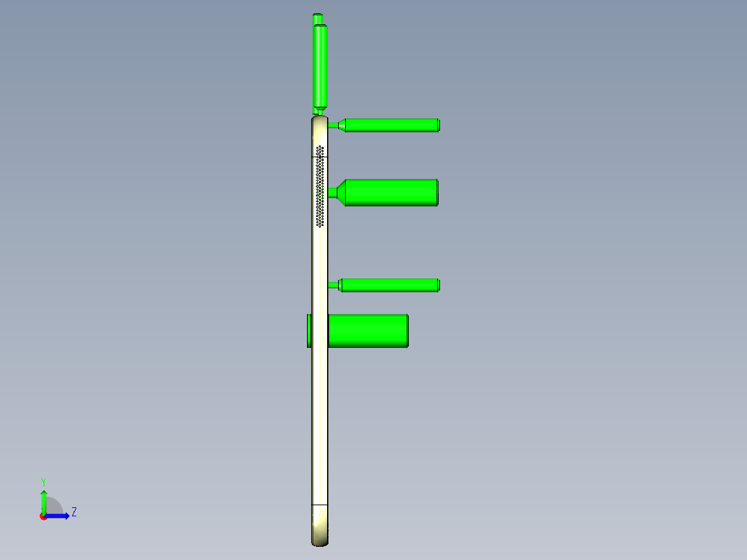 Z581C-刀具左视图