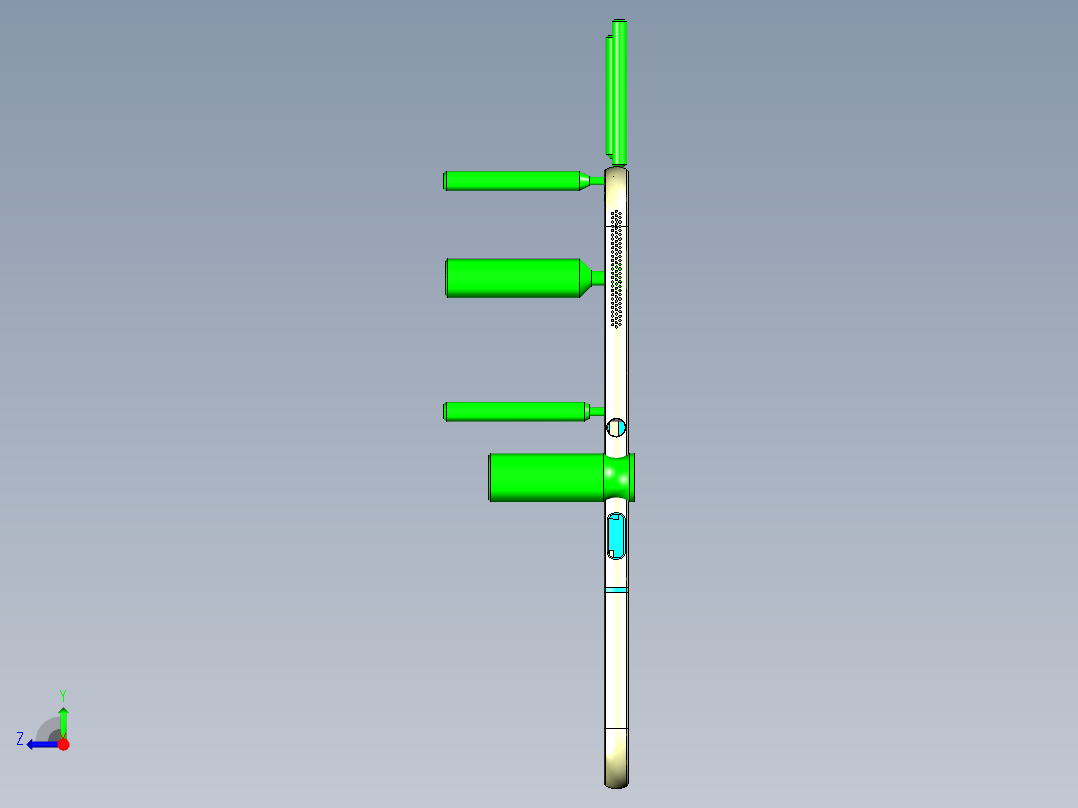 Z581C-刀具右视图