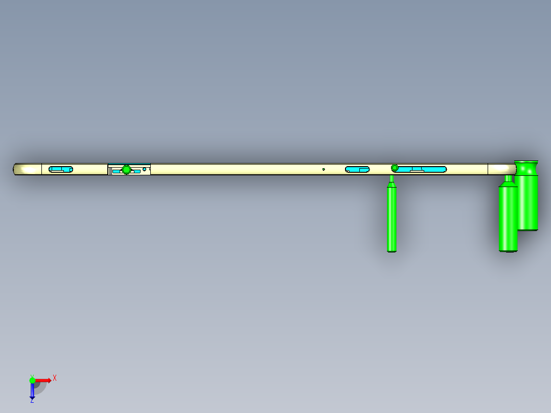 Z581C-刀具俯视图