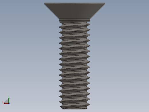 Screw_ISO_10642_M4x14_A2.SLDPRT后视缩略图
