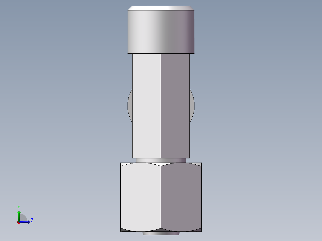 CC+CD 三通组合接头、CC-14左视图