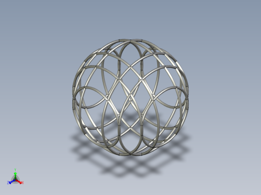 球形骨架框架