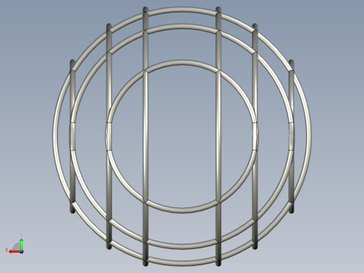 球形骨架框架后视缩略图