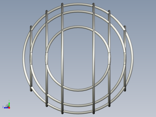 球形骨架框架右视缩略图