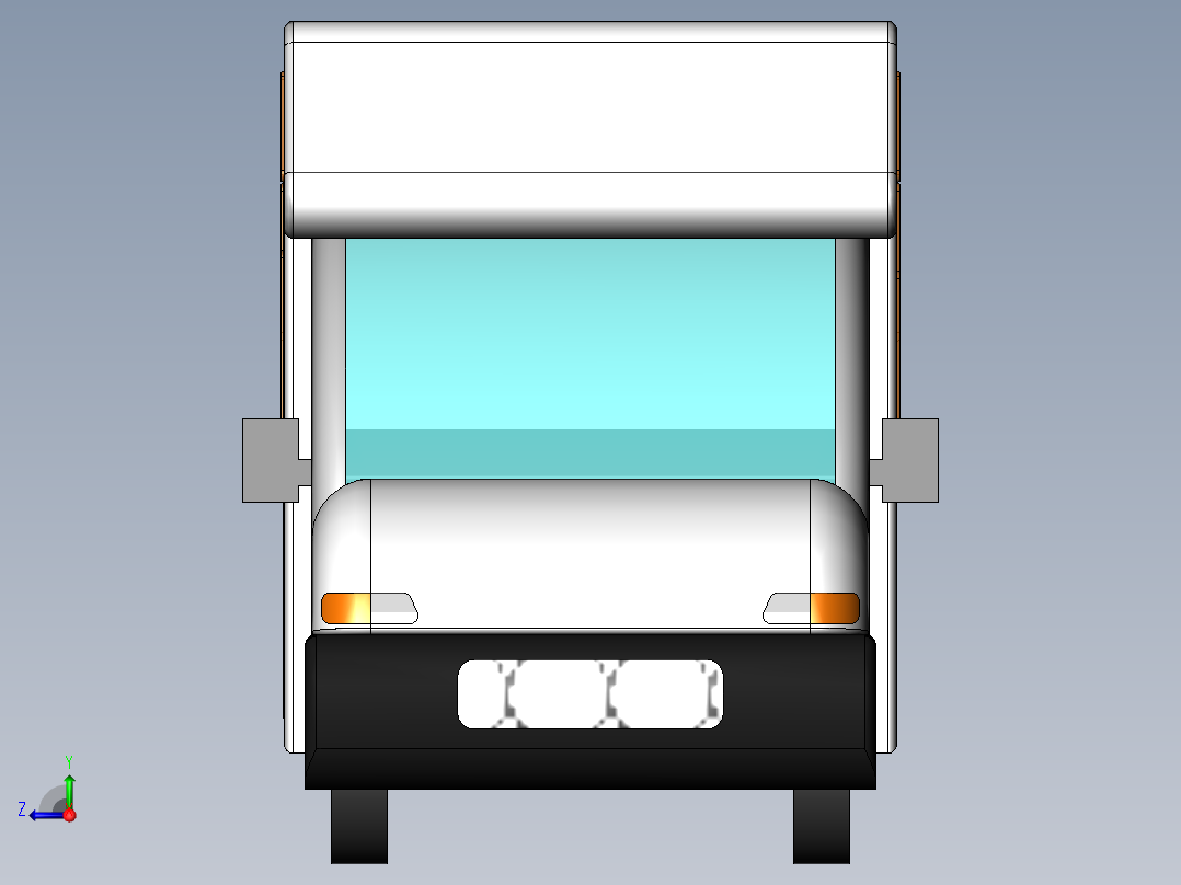 A3003582-迷你货车房车右视图